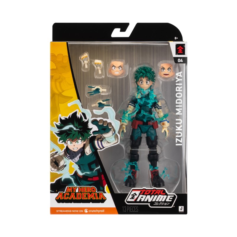My Hero Academia Jazwares Total Anime Izuku Midoriya Deku 16,5Cm